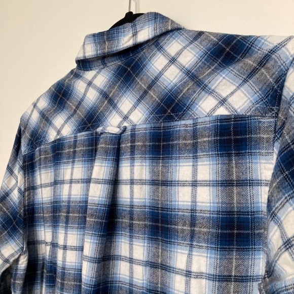 Original Weatherproof Vintage Women’s Flannel Buttoned Down Plaid Shirt. L - Picture 6 of 14